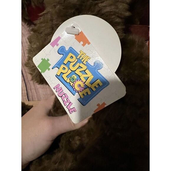 The Puzzle Place Nuzzle the Dog Russ Berrie Stuffed Animal NEW - Picture 5 of 9
